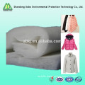 Environmental 100% polyester thermal wadding for garments